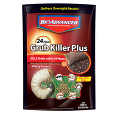 BioAdvanced 24 Hour Grub & Insect Killer Plus Kills By Contact Granules 10 lbs