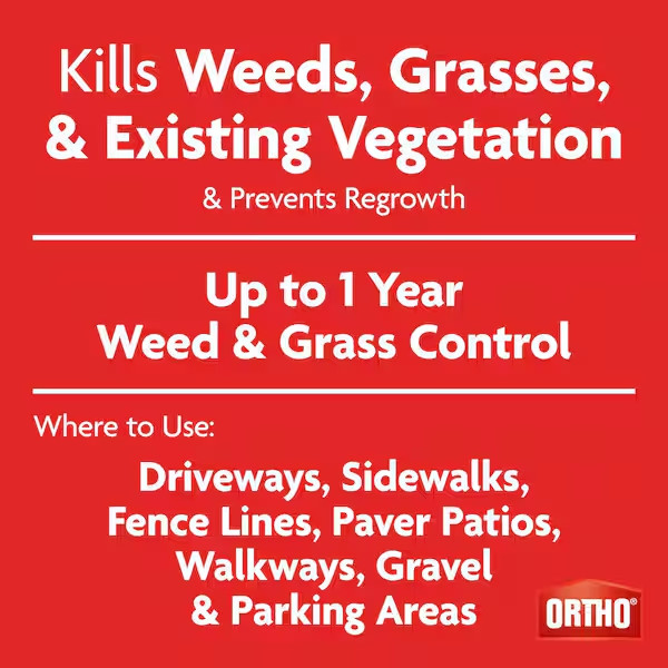 Vegetation Groundclear Concentrate Year Long Killer Ortho Visible Results 1 Gal gallery
