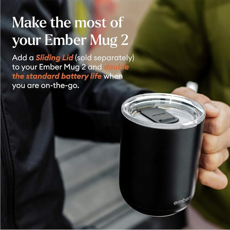 Smart Temperature Control Mug 2, 14oz, App-Enabled, 80 Min Battery Life gallery