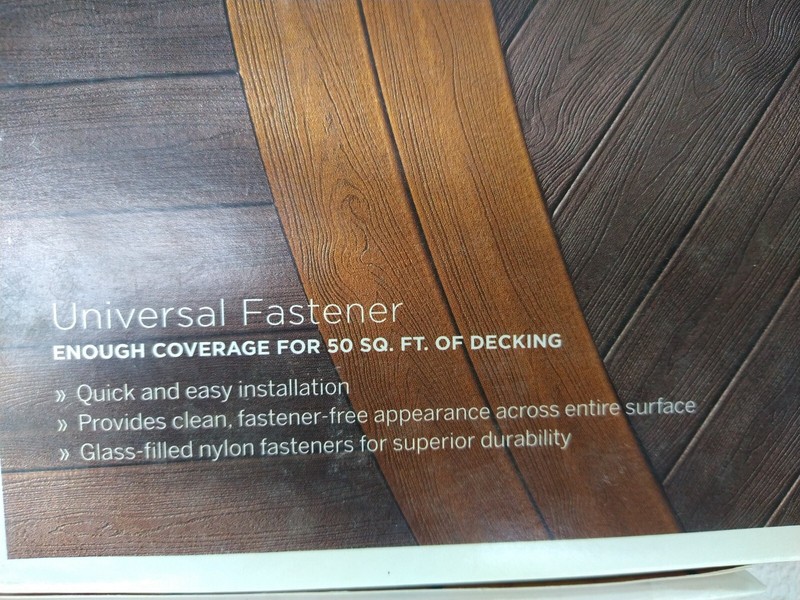 Trex Hidden Deck Farsteners 150sq.ft. gallery