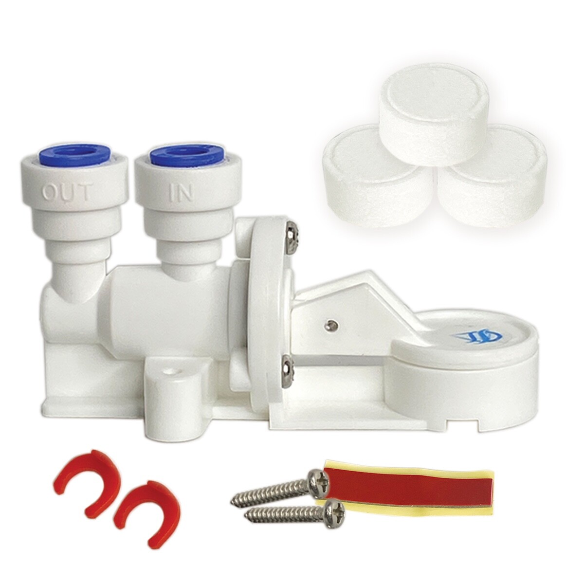 Filtration Warehouse - Leak Protection Valve - With Accessories - 1/4" Speed Fit gallery
