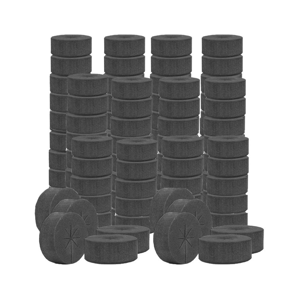 200 Pack Cloning Collars Foam Inserts for Hydroponics & Plant Germination
