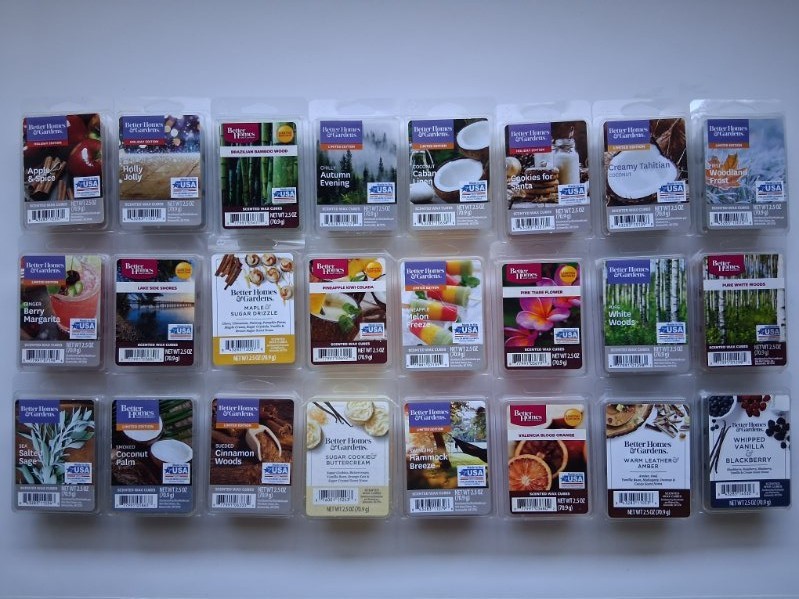 U CHOOSE BETTER HOMES & GARDENS Wax Cubes Melts Limited Edition Discontinued 41B gallery