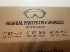 MEDICAL / SAFETY PROTECTIVE GOGGLES.