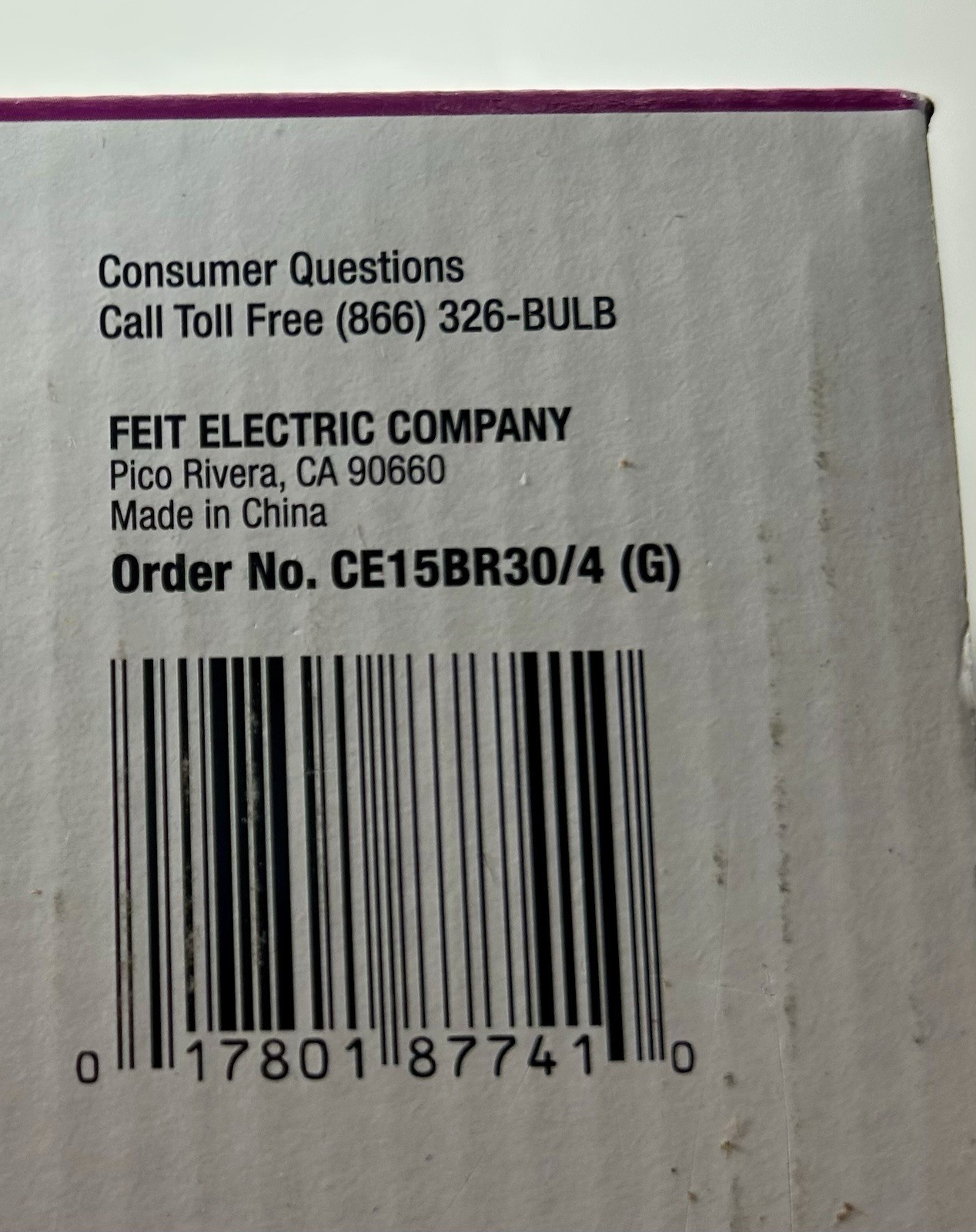 Feit Electric Conserv-Energy R30 CFL 15W=65W Soft White 2700K 4pk CE15BR30/4 gallery