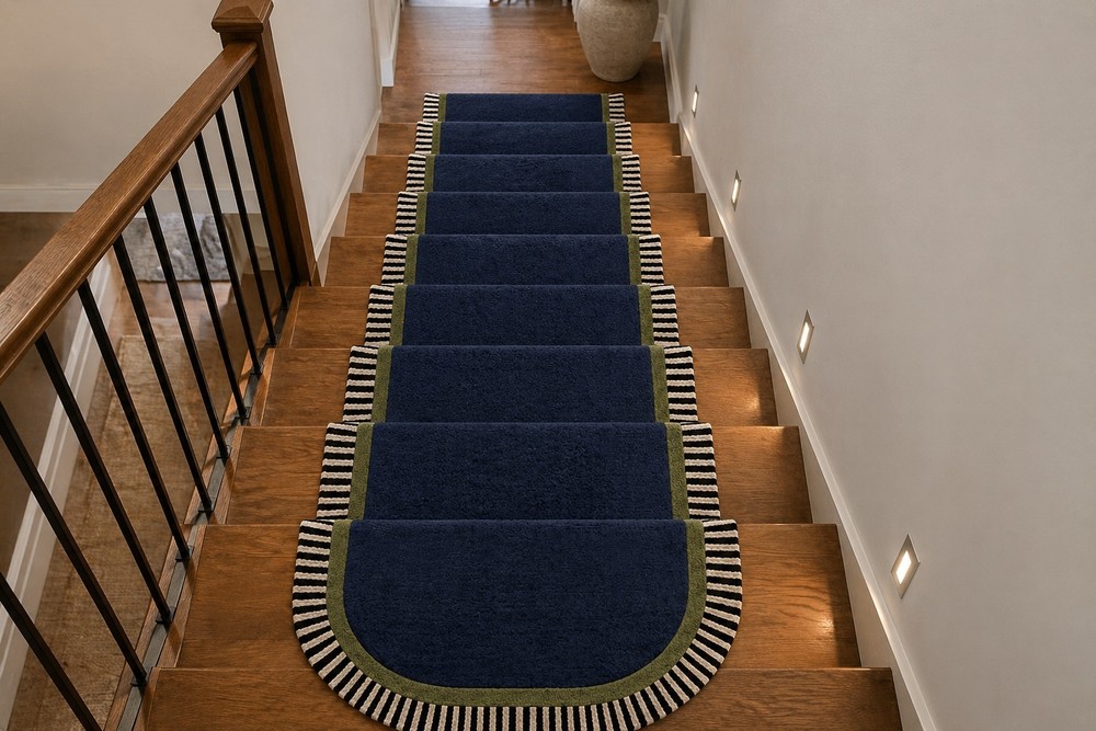 Hand Tufted 100% NZ Wool Loom Loop Pile Area Rugs Handmade Carpet For Kichen Kid