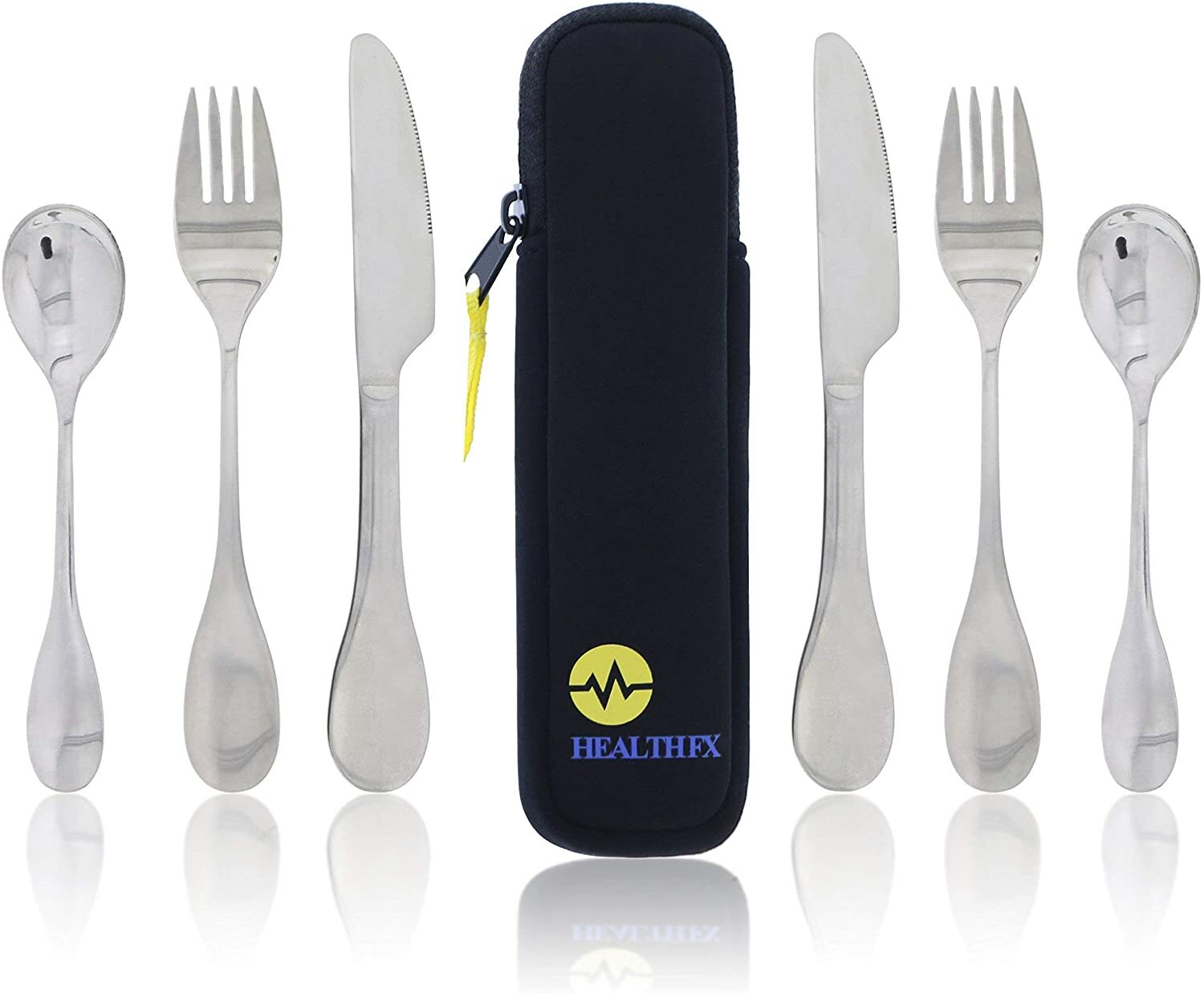 Mindful Eating Portion Control Flatware - for weight loss bariatric diet gallery