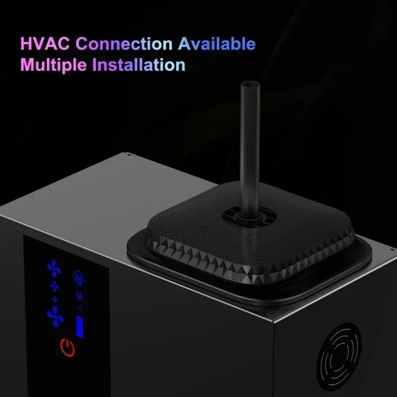 200ML HVAC Aroma Diffuser Bluetooth App Air Freshener Scent Machine US gallery