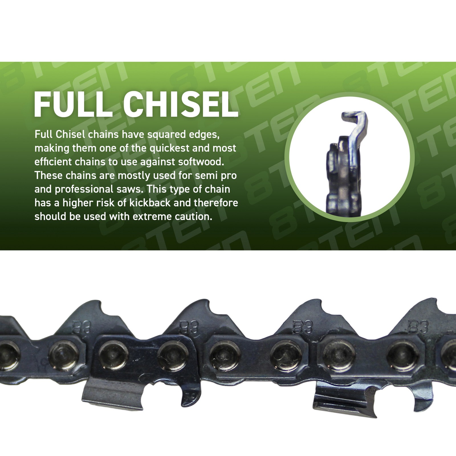 Chainsaw Chain 20 Inch .063 3/8 72DL for Stihl 039 036 038 041 031 064 032 040 gallery
