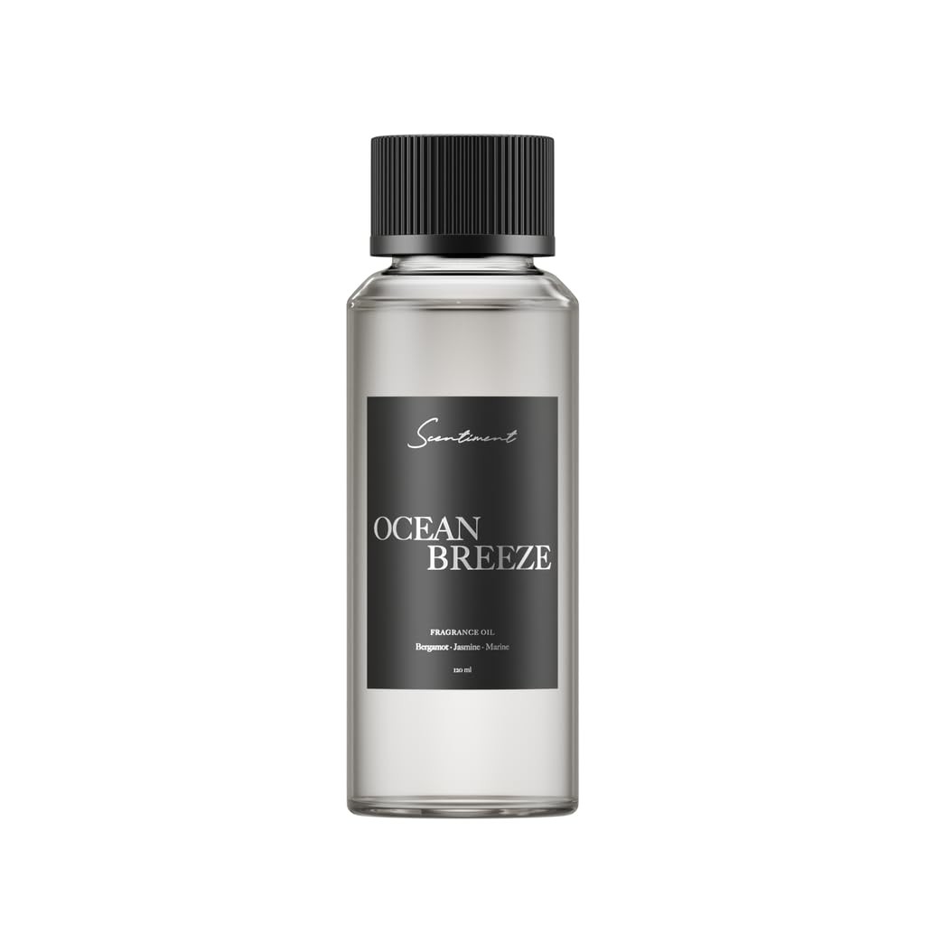 Diffuser Oil Ocean Breeze Hotel Scent Bergamot Lemon Jasmine 4.06 fl oz gallery