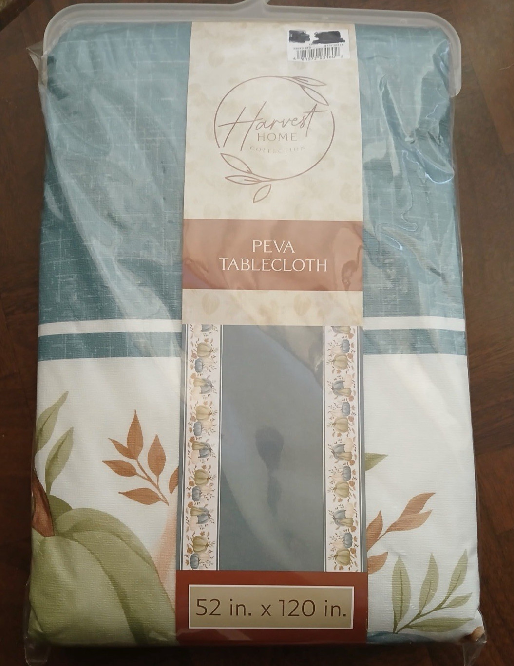 New Tablecloth PEVA 52 x 70 Inches Rectangular gallery