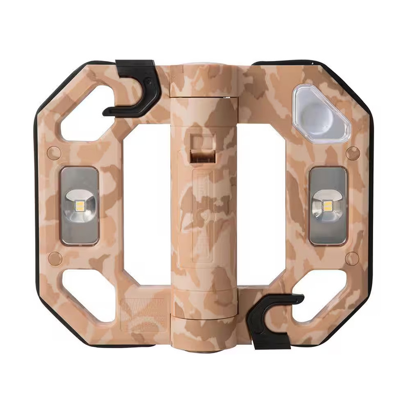 200-Lumen Mini Compact Folding LED Work Light - Desert Sand NEW gallery