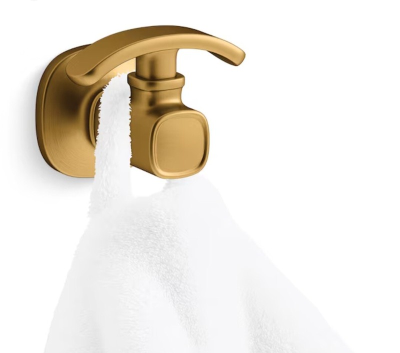 EALING ROBE HOOK ,BRUSHED NICKEL, MATTE BLACK,MODERNE BRASS,POLISHED CHROME gallery