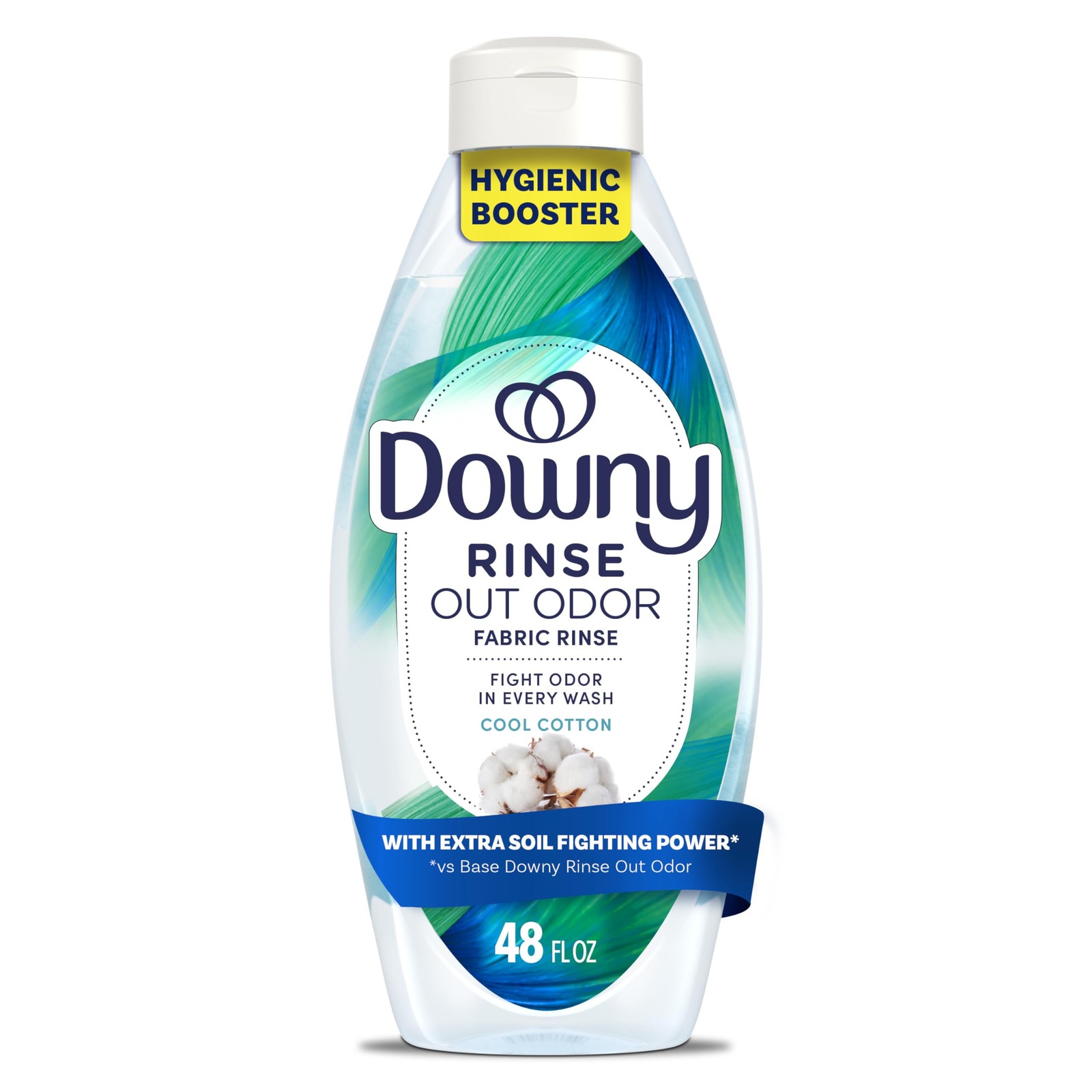 Downy Rinse Laundry Odor Remover, Cool Cotton Scent, 48 fl oz, Fabric Softene... gallery