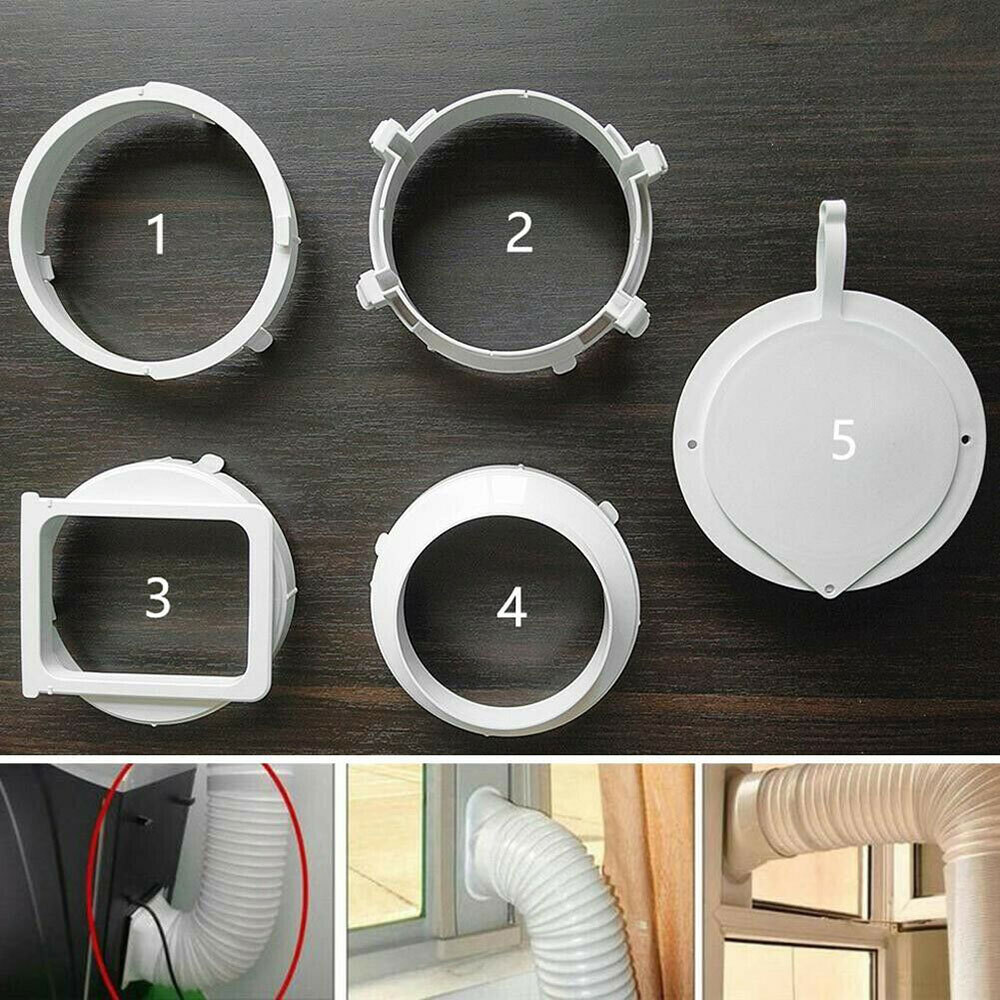 Exhaust Duct Interface For Portable Air Conditioner Exhaust Hose Tube Connector gallery