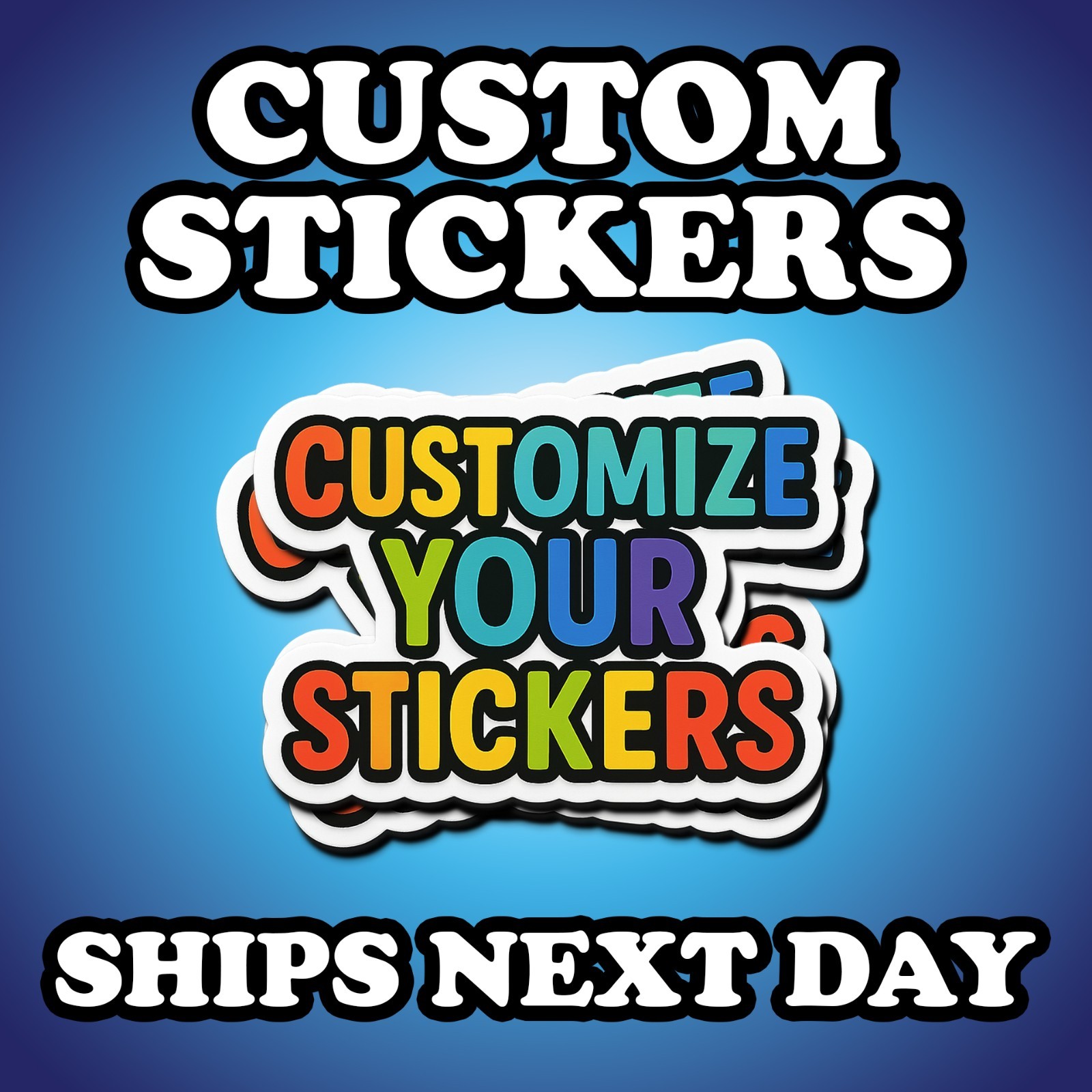 Custom Full Color Gloss Die Cut Logo Stickers Labels Bulk gallery