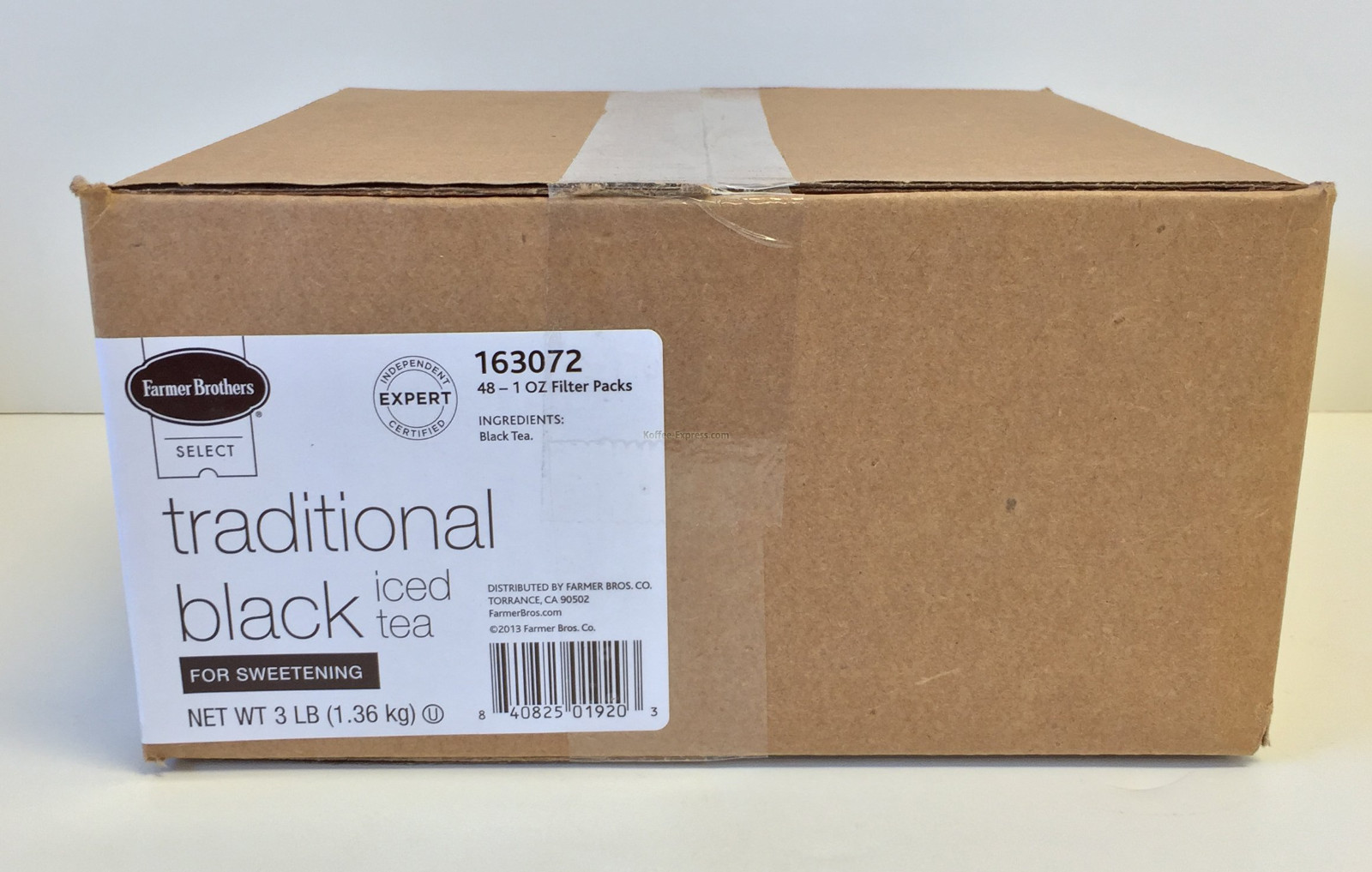 Black Iced Tea For Sweetening - Farmer Brothers - 2 Cases of 48/1oz (96 packs) gallery