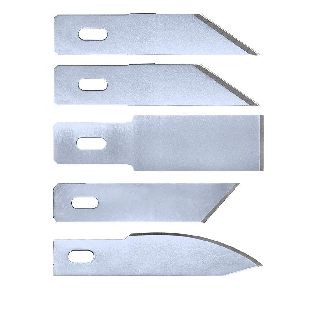 Precision Medium Duty Blades Assortment #24#18#19#25 (5/25/100/300 pcs) (5)