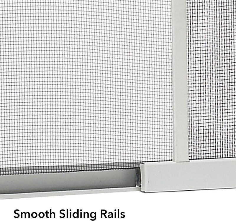 WB Marvin Adjustable Window Screen, 10in High x Fits 15-25in Wide gallery