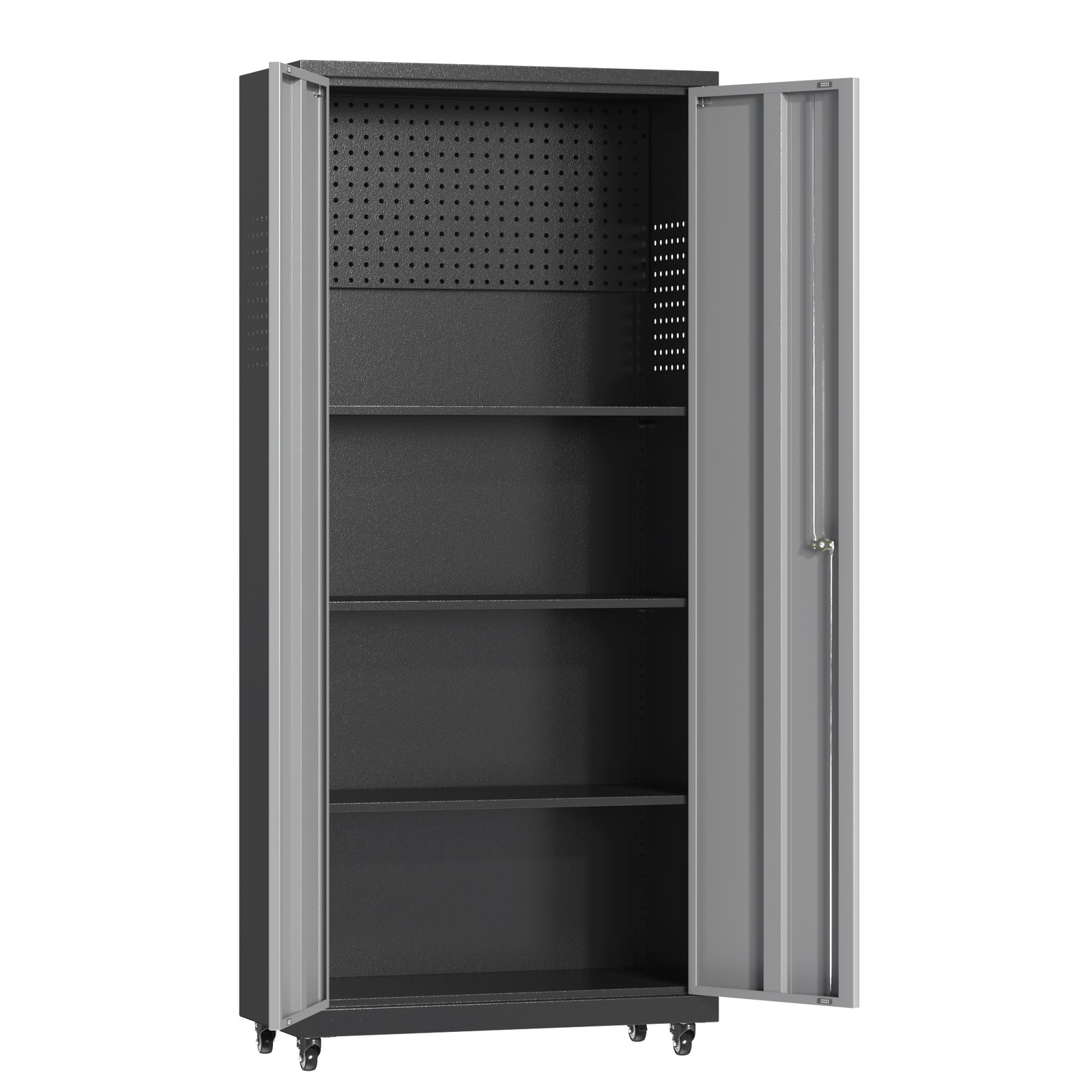 Rolling Tool Chest Cabinet Tool Box Lockable Tool Storage Cabinet Garage Cabinet gallery