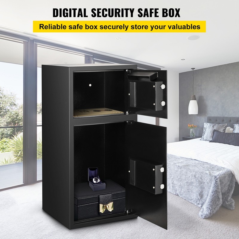 Extra Large Safe Box Electronic Digital Lock Keypad Home Security Gun Cash 2.6 C gallery