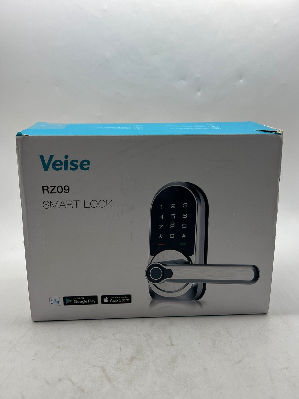 RZ09 Smart Lock, 7-in-1 Keyless Entry with Handle Set, APP Control Fingerprin... gallery