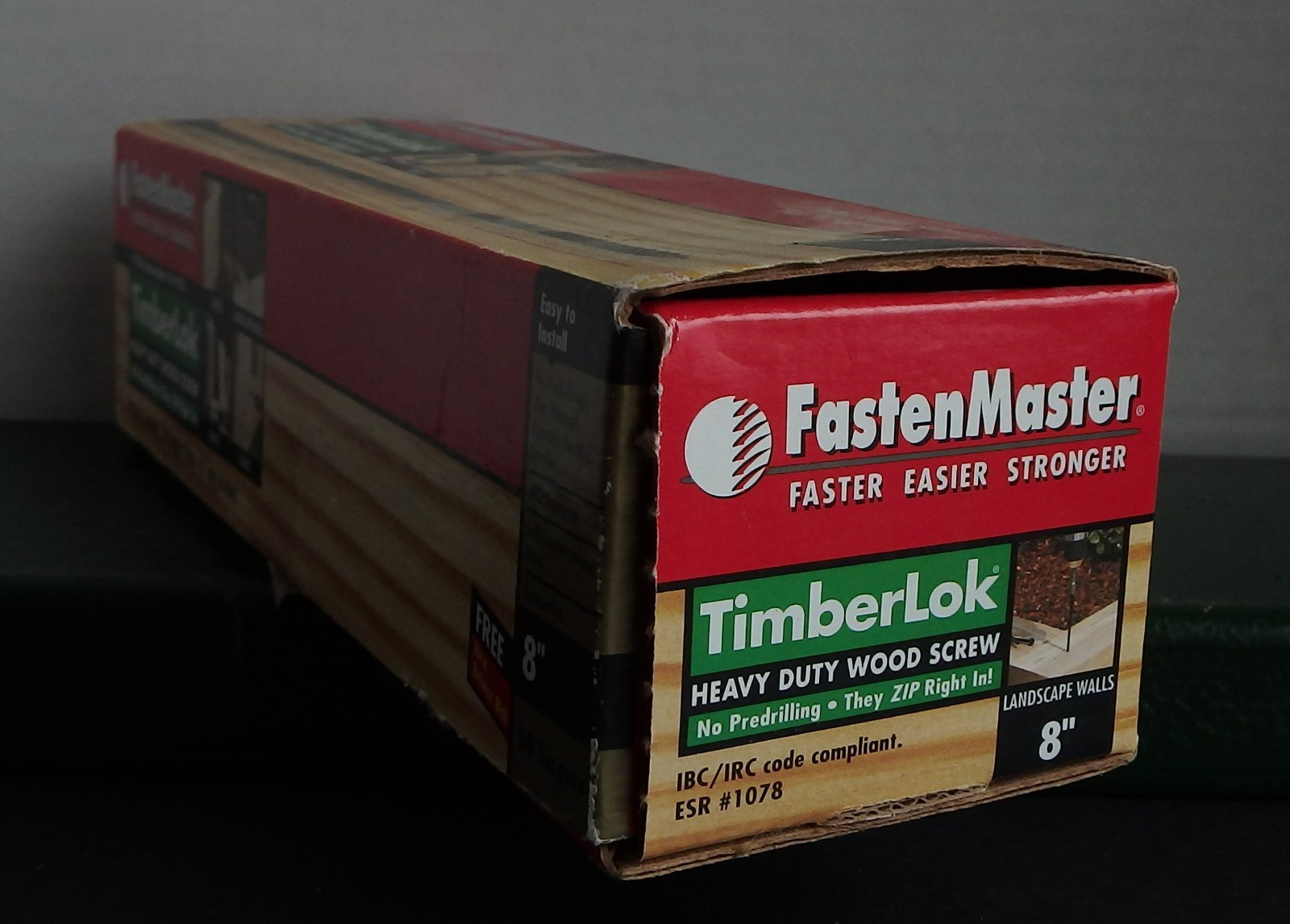 FastenMaster TimberLOK 8 in Structural Wood Screw(40Screws)WithHEX DRIVER BIT gallery