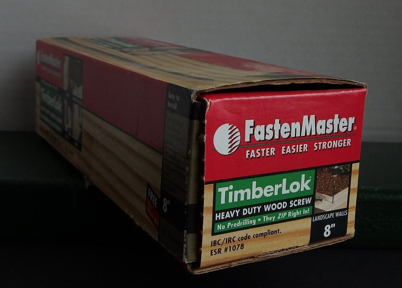 FastenMaster TimberLOK 8 in Structural Wood Screw(40Screws)WithHEX DRIVER BIT gallery