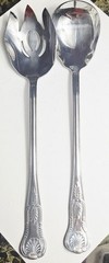Reed & Barton Select KINGS 175th Anniversary Oversized 12-1/2 “Salad Serving Set