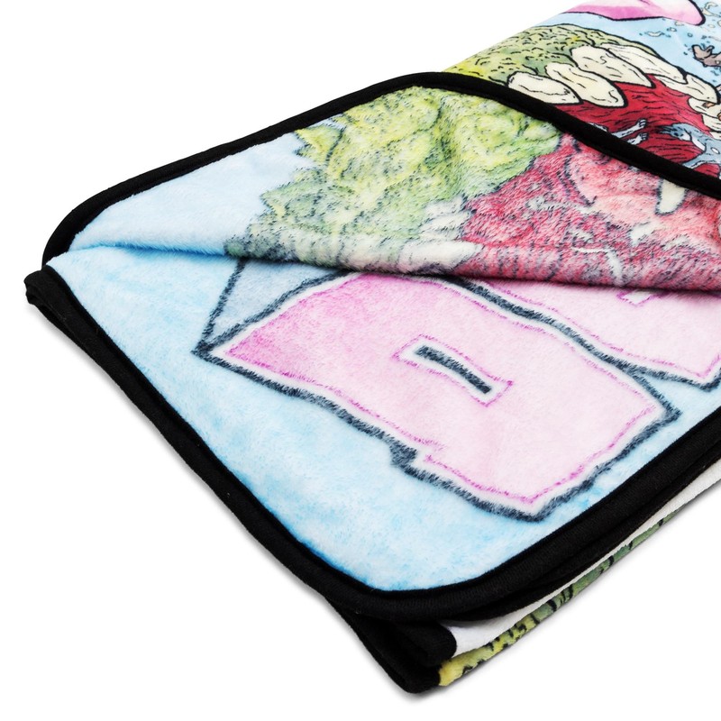 Marvel Comics Deadpool "Best Fleece Ever" Raschel Throw Blanket | 50 x 60 Inches gallery