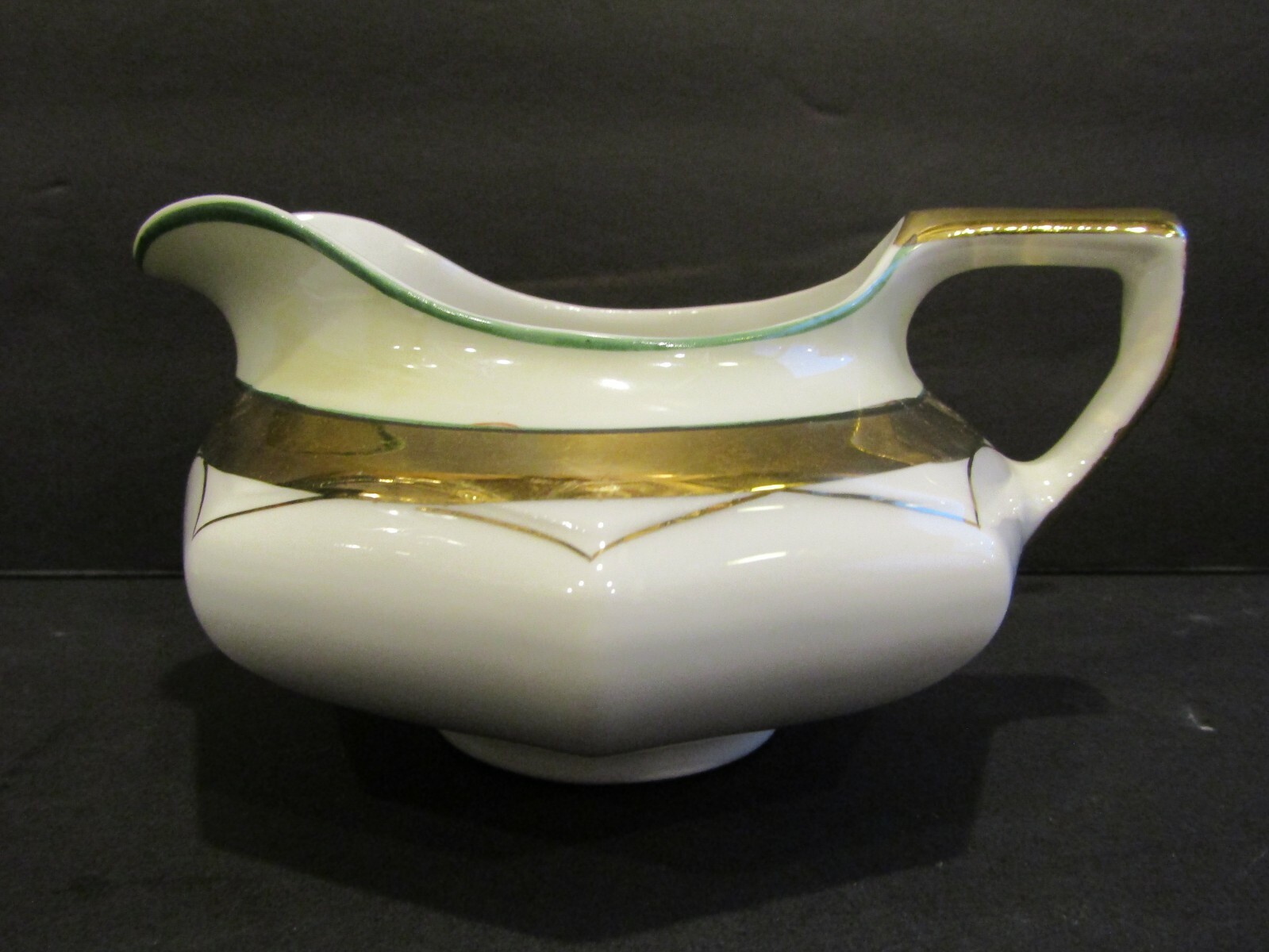 DEVON CHINA Creamer Guaranteed 22 Kt Gold~First Quality gallery