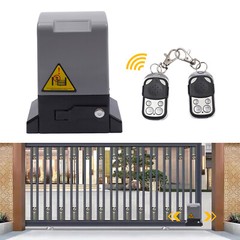 1400LBS Electric Automatic Sliding Gate Opener Door Operator&Remote Control 370W