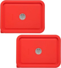 Replacement Lids for Pyrex 7210-PC 3 Cup Rectangle, Silicone Storage Cover Lid f