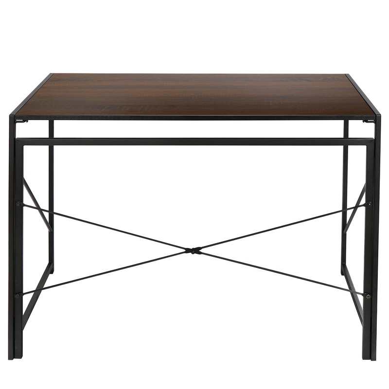 Modern Computer Writing Desk Study Desk Industrial Style Folding Corner Table gallery