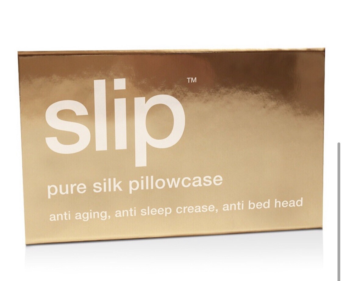 Slip Pure Silk Pillowcase Queen Size Gold gallery