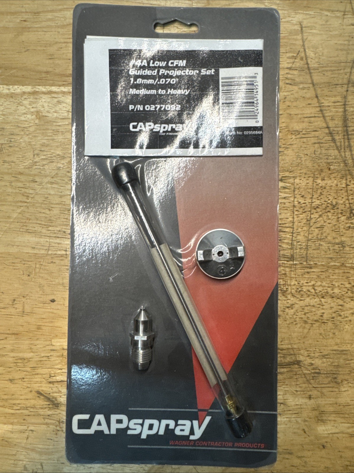 CapSpray 0277092 #4A Guided Projector Set 1.8mm/.070” Medium To Heavy NEW gallery