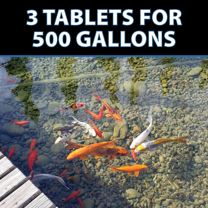 CrystalClear MuckOff 24 Tablets Natural Bacteria for Pond Water Treatment gallery