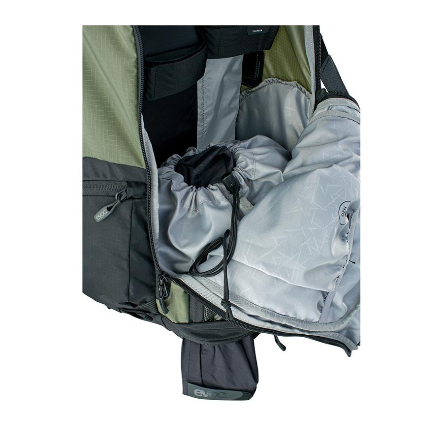 EVOC FR Tour E-Ride 30L E-Bike Backpack with Shock-Absorbing LITESHIELD, 5