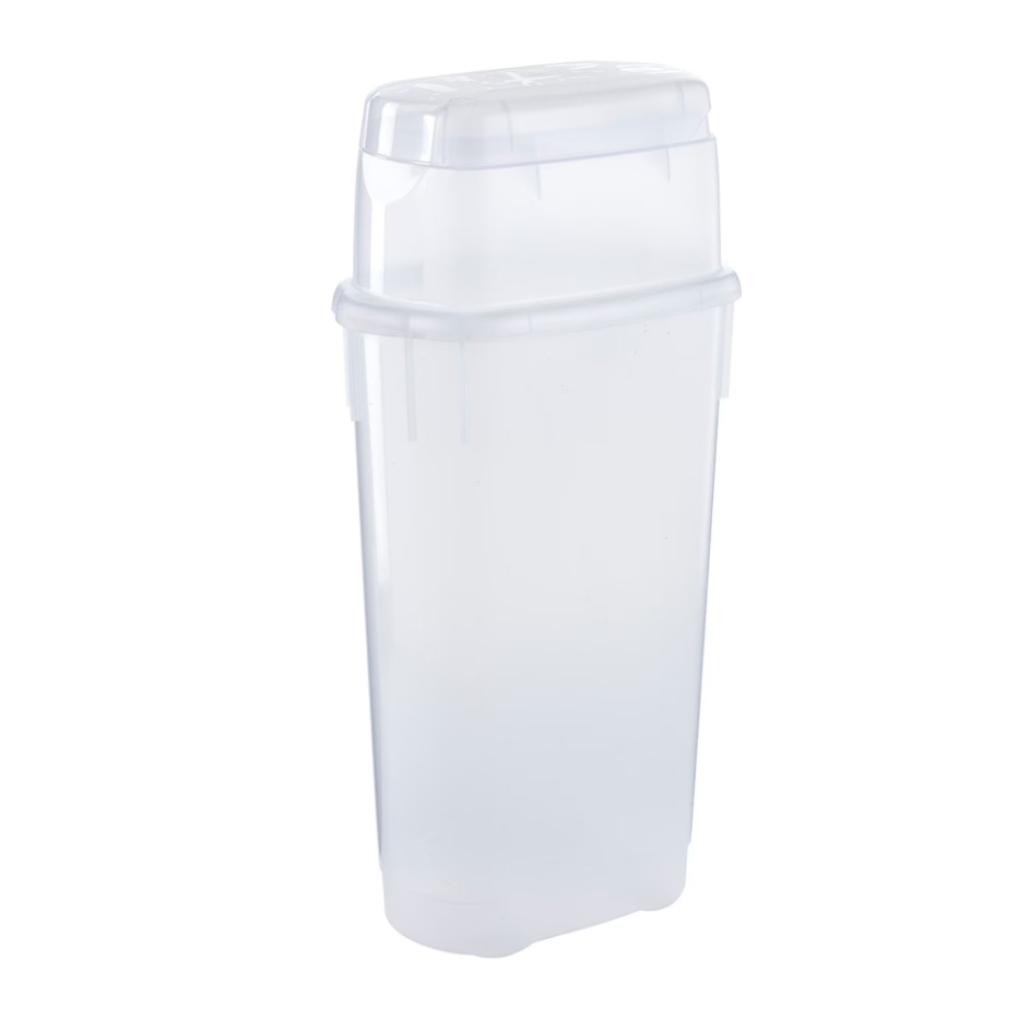 Rubbermaid Wrap N' Craft Plastic Wrapping Paper Holder Container, Clear, 1 Count gallery