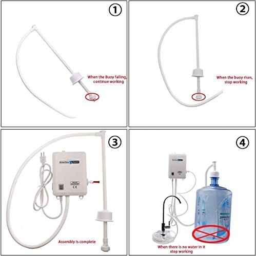 Automatic Water Dispenser Pump 110V 40psi 1 GPM for 3/5 Gallon Bottles - Home/Of gallery