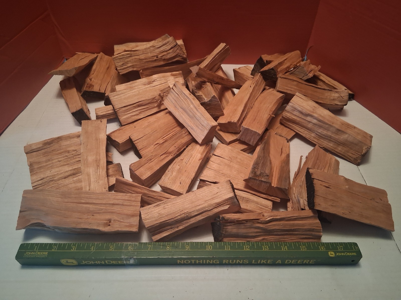 Cherry Wood Chunks for Smoking BBQ Grilling Cooking Smoker FREE Shipping 10+LBS gallery