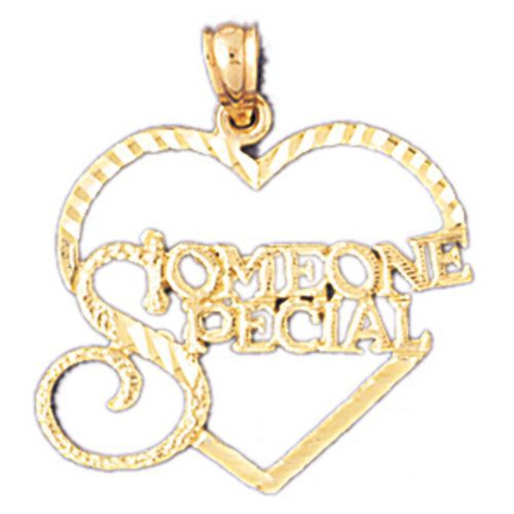 Someone Special Charm Pendant 14k Gold (1.3 Grams) gallery