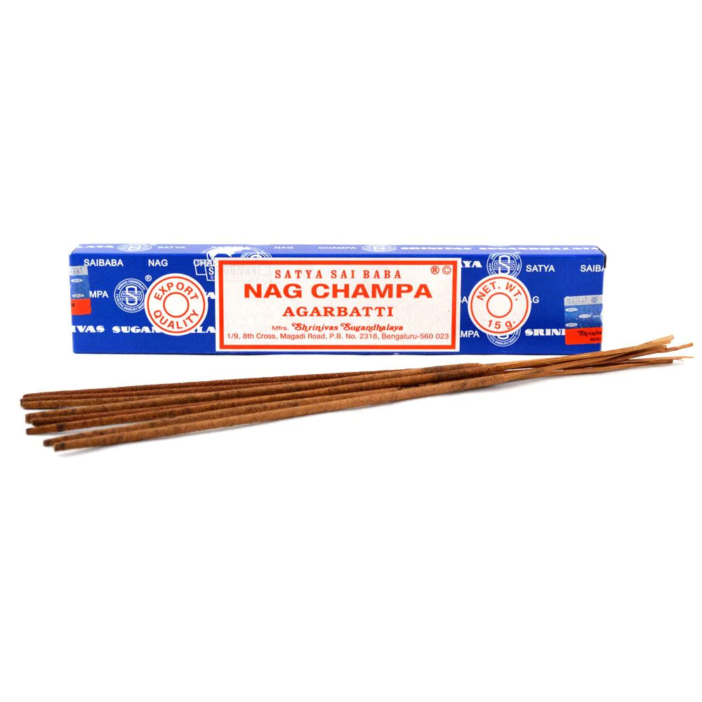 12 Pack Assorted Origubal Nag Champa Satya Incense 12pack/180g gallery