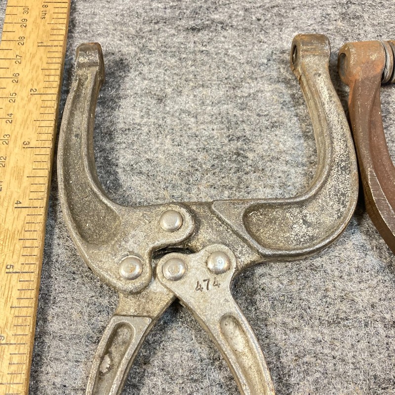 De-Sta-Co Welding Pliers Clamp Adjustable #474 USA gallery