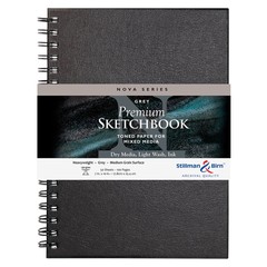 Stillman & Birn Nova Series – Wirebound Sketchbook – Portrait 7 x 10 – 150gsm