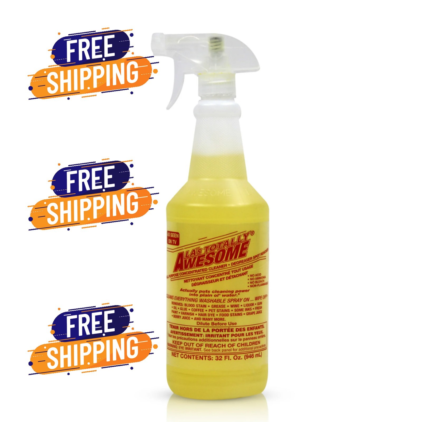 Cleaner Concentrated All Purpose LA's Totally Awesome 32 oz Versatile Degreaser gallery
