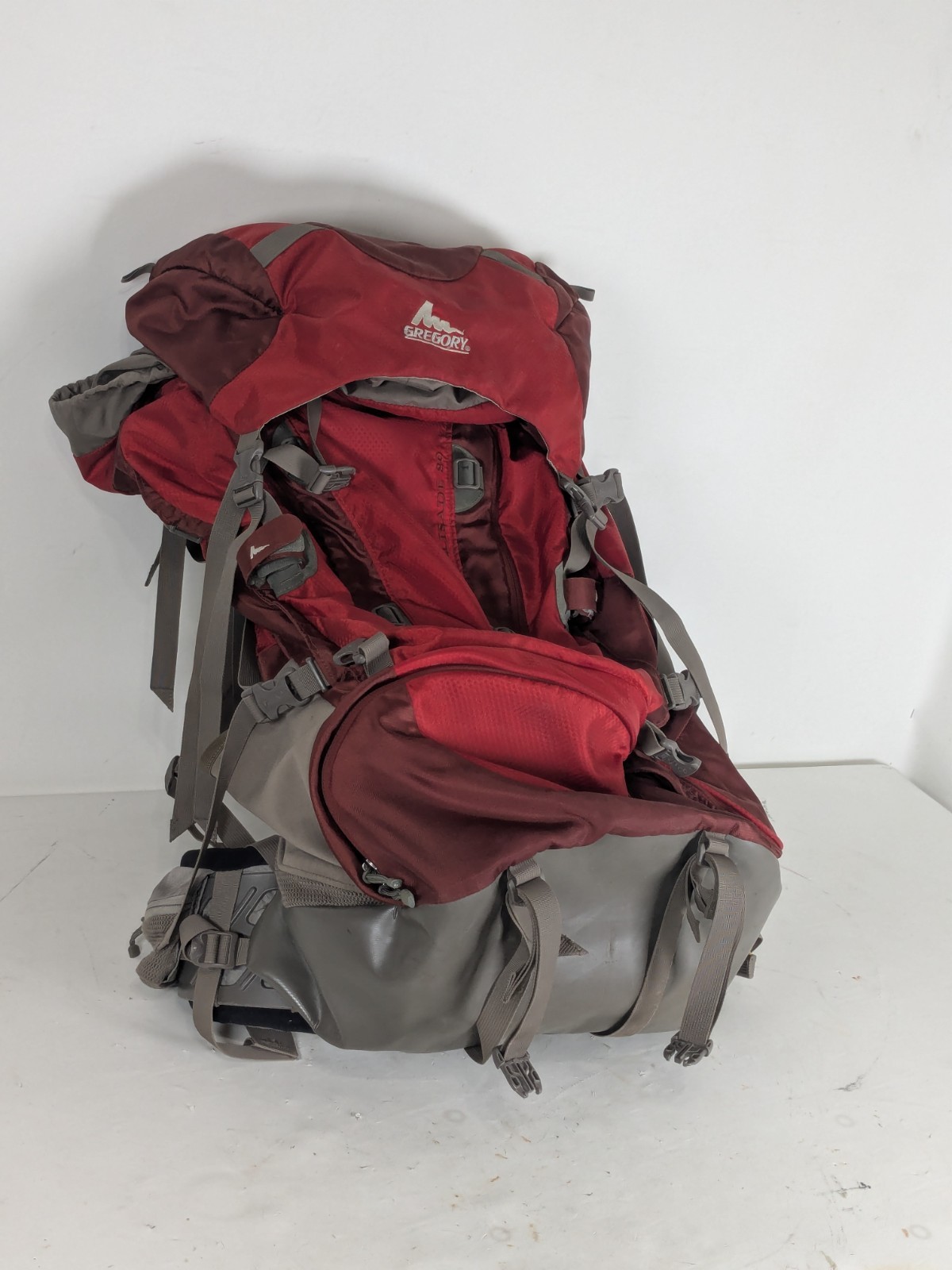 Gregory Palisade 80L Internal Frame Backpacking Backpack Sz M Red Black 5