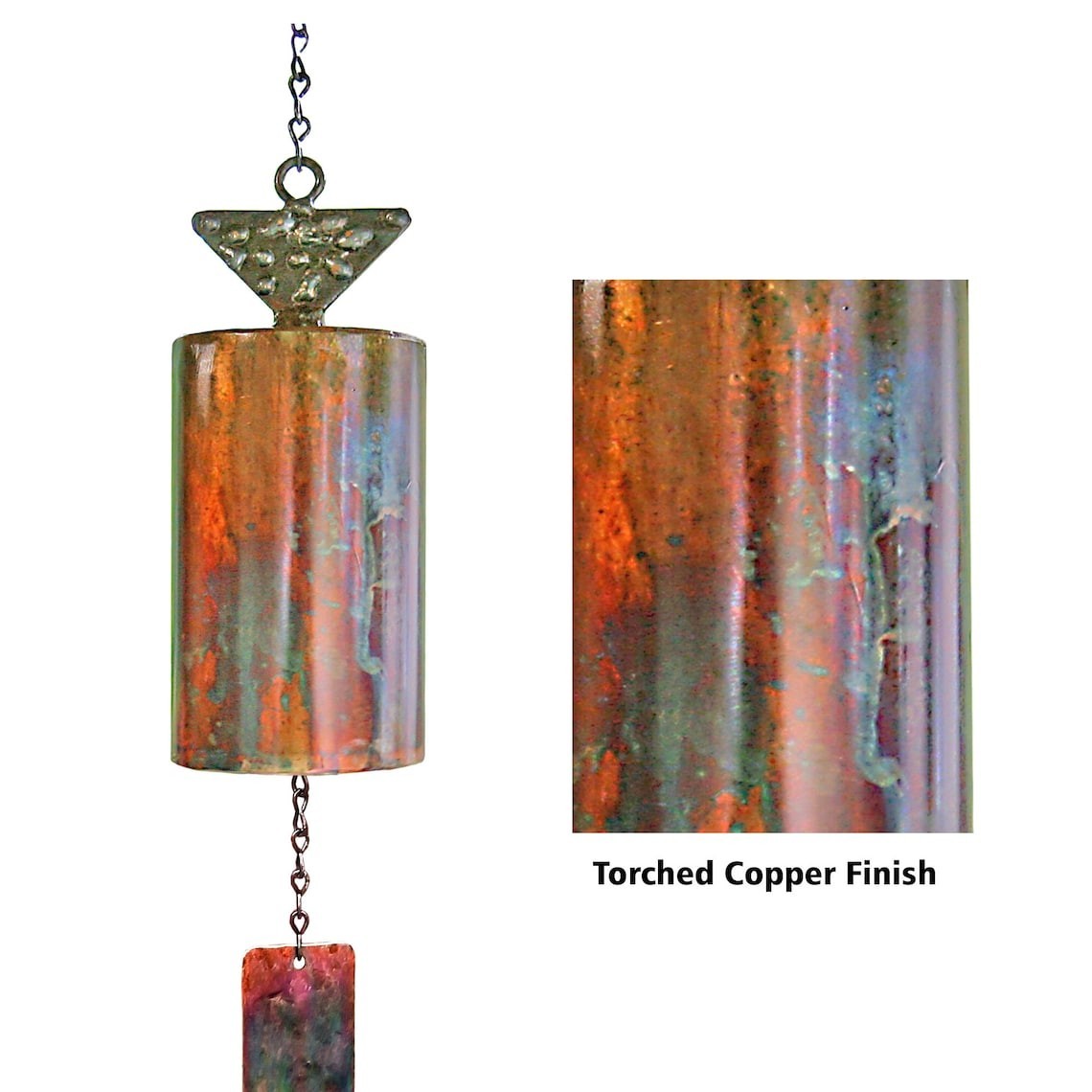 2 pack WindBell Hand-Forged Earthy Garden Bell gallery