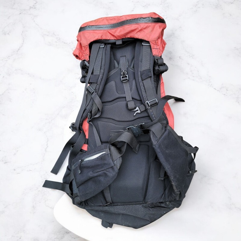Vintage Mountainsmith TrekLight Large 55L Internal Frame Red Backpack USA Made 2