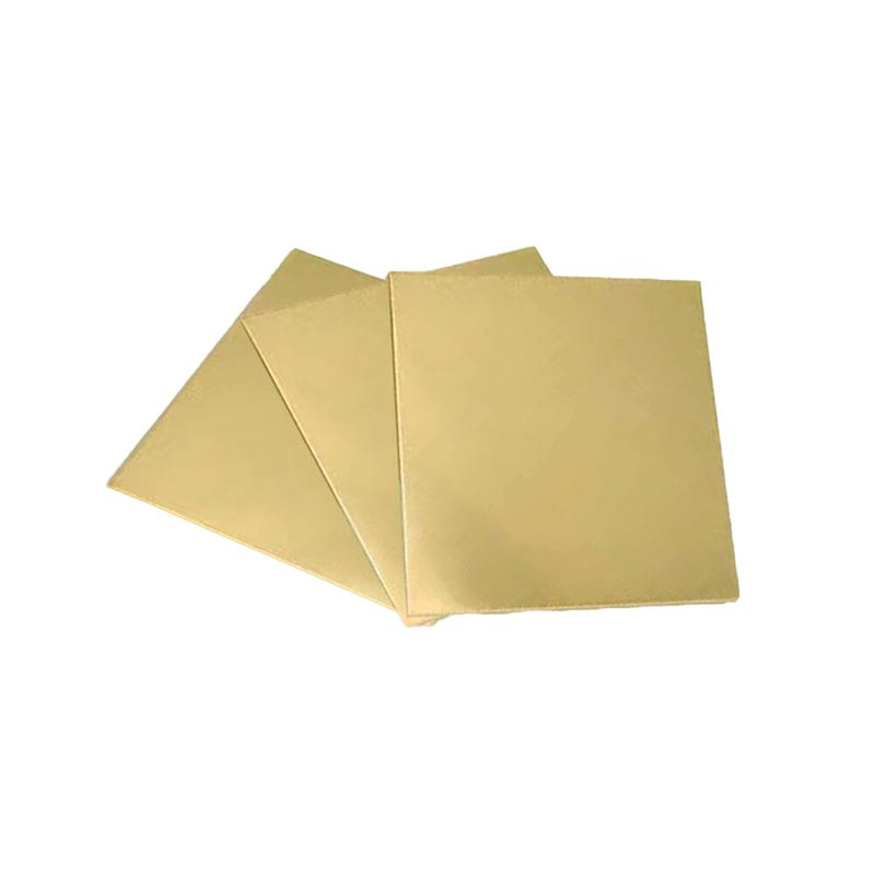 Brass Square Sheet Metal Sheets Plates Various Sizes 0.3/0.5/0.8/1/1.2-6mm Thick gallery
